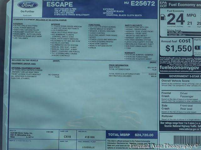 2017 Ford Escape S 4dr SUV